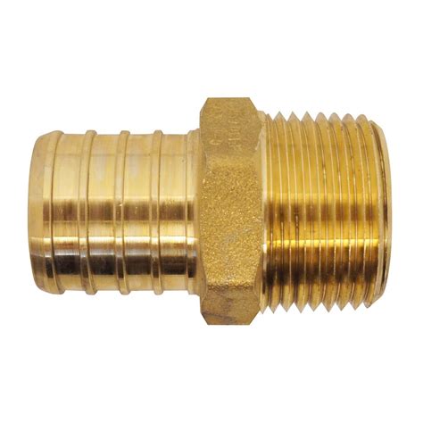 Sharkbite 3 4 In Plastic Pex Barb X 1 2 In Male Pipe Thread Adapter