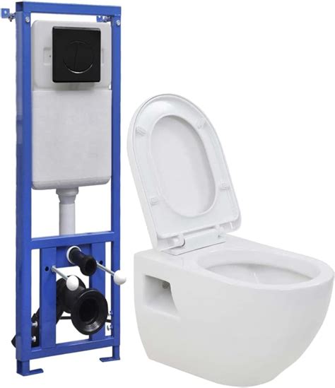 Vidaxl H Nge Toilette Mit Unterputzsp Lkasten H Henverstellbare F E