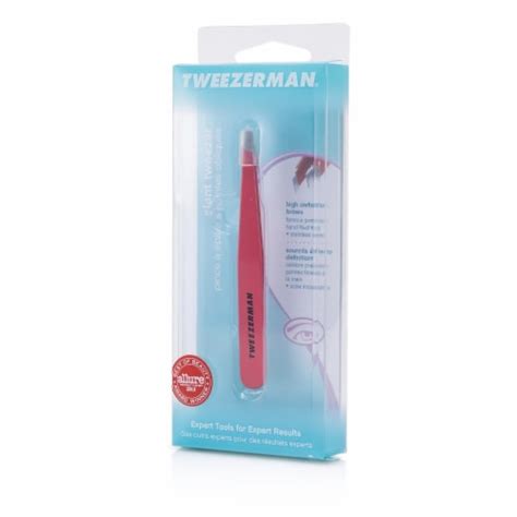 Tweezerman Slant Tweezer Geranium Model 1230 Rfc12 1 Qfc