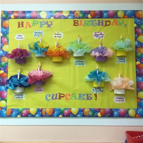 Birthday Bulletin Board Printables