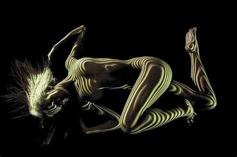 Nude Models Dressed In Light And Shadows By Dani Olivier NSFW DeMilked