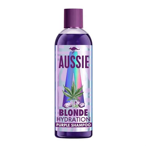 Aussie Blonde Hydration Purple Shampoo 290ml Wilko