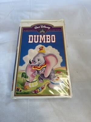 Walt Disney's Dumbo 1998 VHS Masterpiece Collection Clamshell Vintage