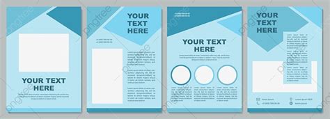 Geometric Turquoise Corporate Brochure Template Template Download On Pngtree