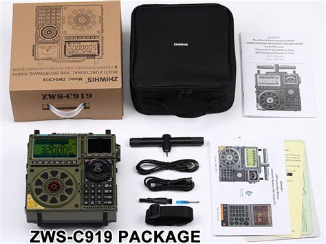 Amazon Zhiwhis Shortwave Radio With Ssb And Extra Antenna Am Fm