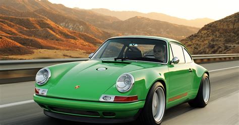 Green Singer 911 Porschethree Pics Carolinawares Own The