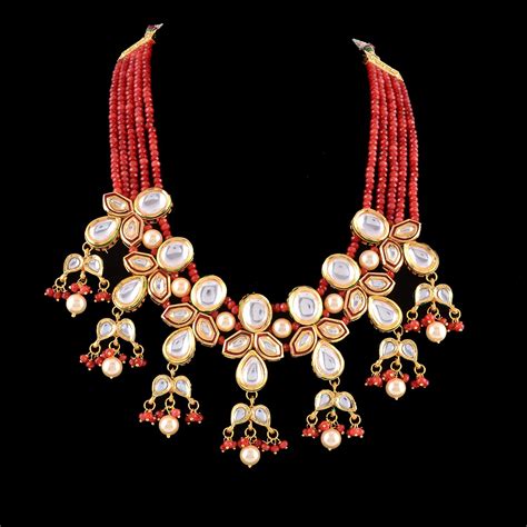 Styyo Wedding Wear Polki Indian Kundan Jewellery Rs 2300 Piece Id