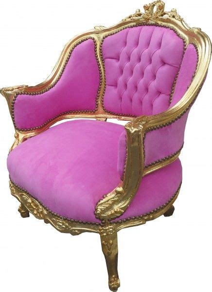 Casa Padrino Barock Salon Lounge Sessel Rosa Gold Cocktailsessel