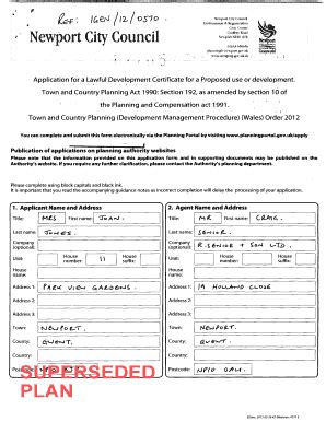 Fillable Online Superseded Application Form Newport City Council