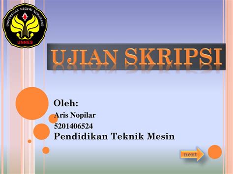 Download Template Ppt Sidang Skripsi Gratis Kumpulan Berbagai Skripsi Riset