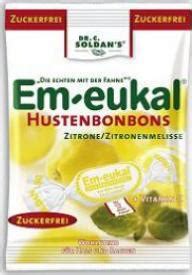 Soldan Em eukal Zitrone zuckerfrei Hustenbonbons 75g günstiger Preis