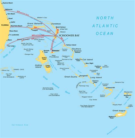 physical map of bahamas 7