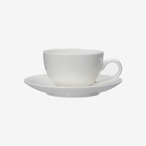 Tazza Caffe La Porcellana Bianca