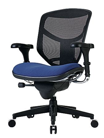 WorkPro Quantum 9000 Series Ergonomic MeshPremium Fabric Mid Back Chair