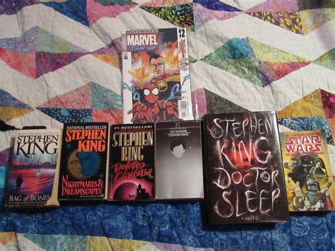 Picked up some new Stephen King books along with a couple of other ...