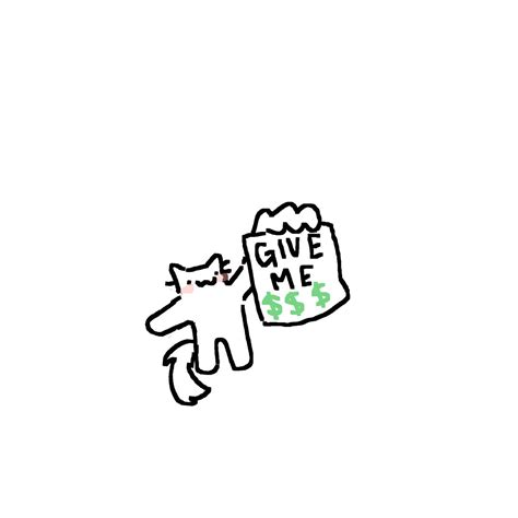 Pin on Gatos | Goofy drawing, Funny doodles, Cute little drawings