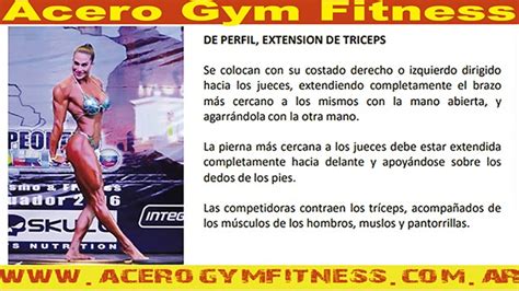 Fisicoculturismo Femenino Womens Physique Acero Gym Fitness