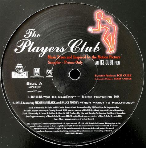 The Players Club Original Soundtrack Sampler (1998, Vinyl) - Discogs