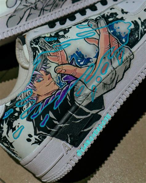 Jujutsu Kaisen Gojo X Sukuna Air Force Custom Air Force Custom