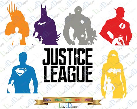 Justice League Silhouette at GetDrawings | Free download