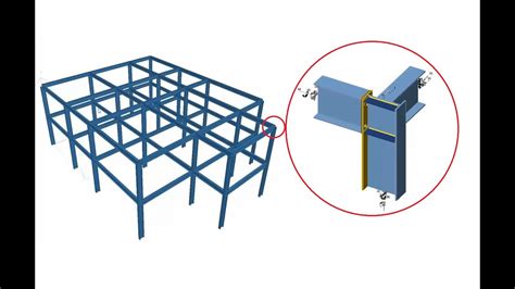 Steel Connection Design Bim Staadpro Connect Edition Ce Idea