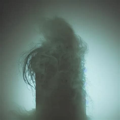 Lean Man Made Of Swirling Smoke And Tendrils Of Fog Stable Diffusion