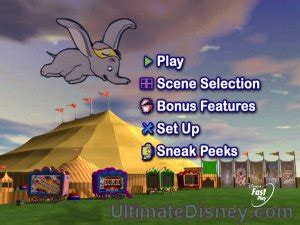 Dumbo Dvd Menu