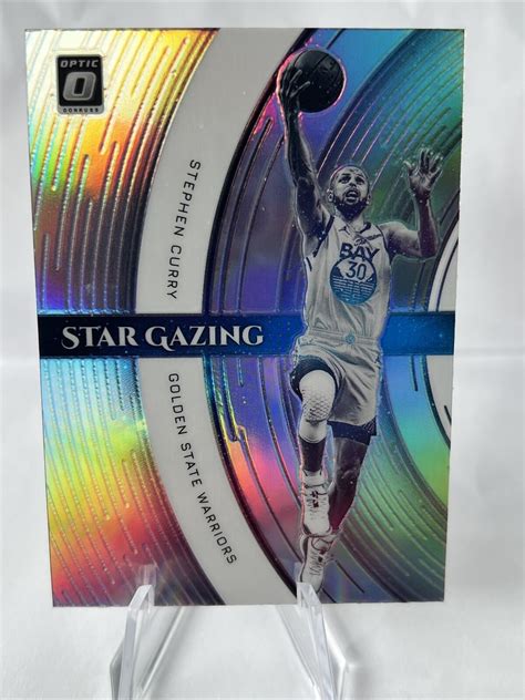 Donruss Optic Star Gazing Holo Silver Stephen Curry Warriors