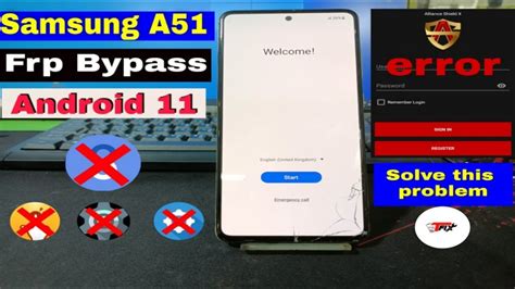 Samsung Galaxy A Frp Bypass Android R Samsung A Frp Unlock