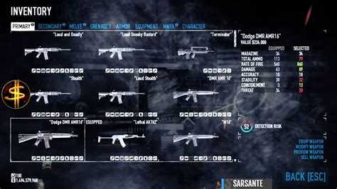 Payday 2 Assault Rifles Review Youtube