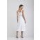 Vestido Linho Midi Milagres Branco