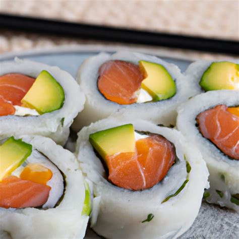 Shiro Maki Mit Lachs Und Avocado Rezept