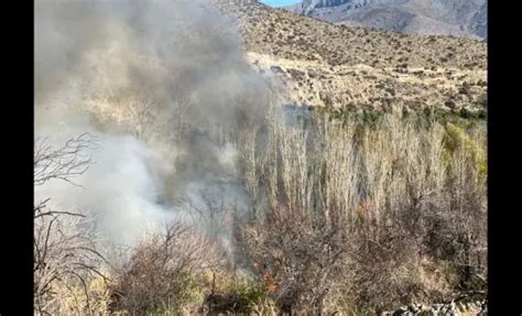 Declaran Alerta Roja Para La Comuna De Monte Patria Por Incendio