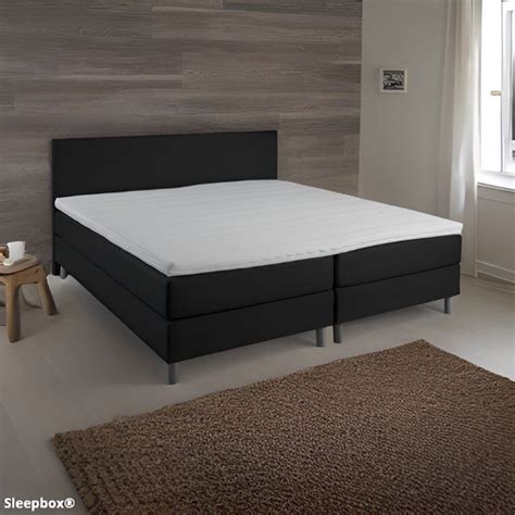 Sleepbox Boxspring X Zwart Luxe Pocketvering Zone