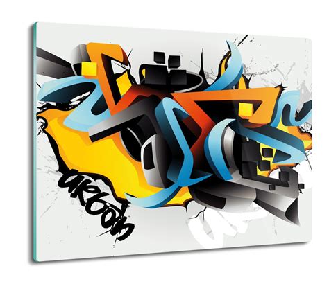 Szklana Szklana Os Ona Kuchenna D Graffiti X Artprintcave