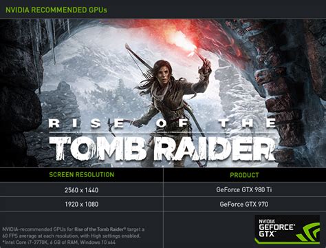 Rise Of The Tomb Raider Graphics Performance Guide GeForce News