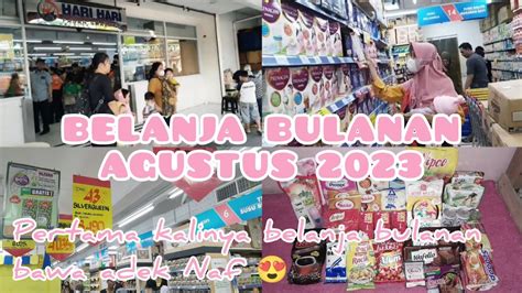 BELANJA BULANAN AGUSTUS 2023 GROCERIES SHOPPING TIPS BELANJA