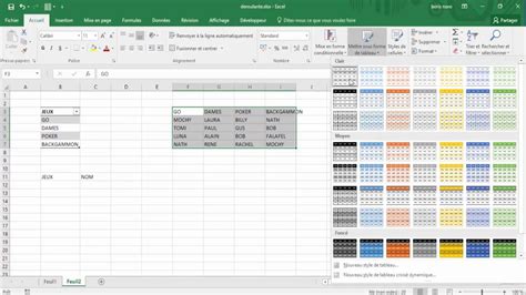 Excel Liste D Roulante D Pendante Youtube