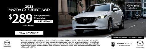 CX-5 Lease Special | Empire Mazda Of Huntington