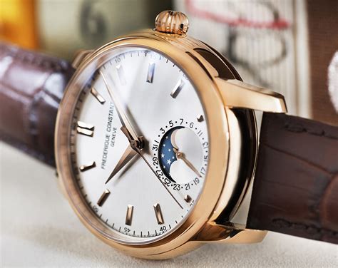 Frederique Constant Classic Manufacture Moonphase Time And Watches