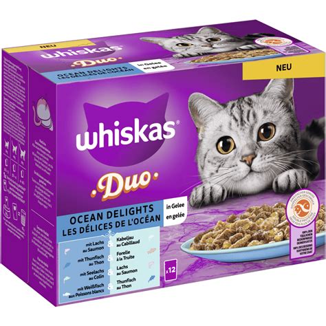 Whiskas Duo Portionsbeutel Multipack Ocean Delights In Gelee X G