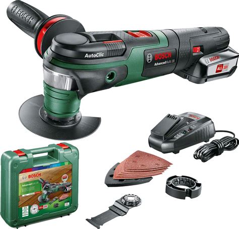 Bosch AdvancedMulti 18 Akku Multifunktionswerkzeug Akku 2 5 Ah 18 Volt