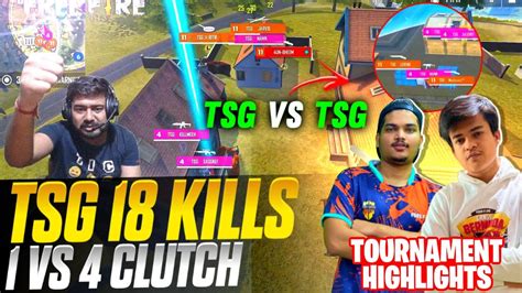 Kills In Tournament By Tsg Army V Clutch Tsg Vs Tsg Rocky