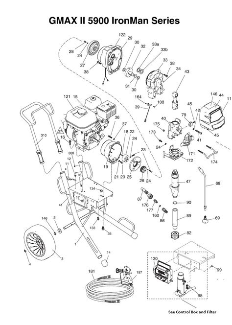 Shop Graco GMAXII 5900 Series Gas Airless Sprayer Parts