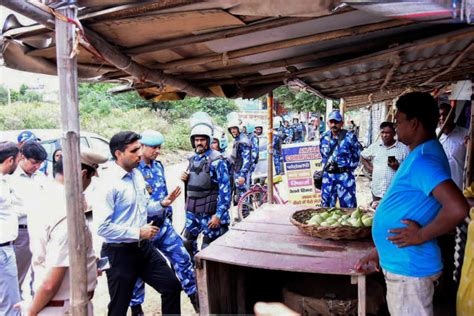 More Structures Razed In Violence Hit Nuh Police Take Out Flag March