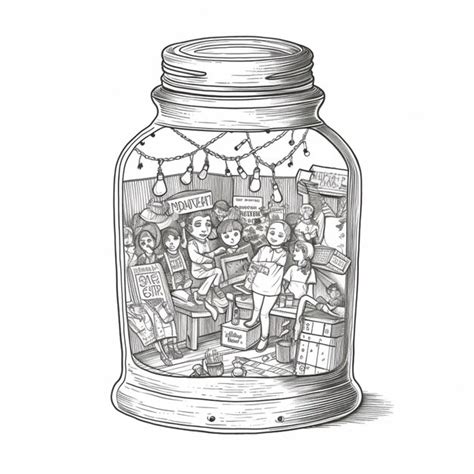 Candy Jar Sketch Images - Free Download on Freepik