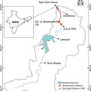 Index map of the study area describing about the reservoir, water ...