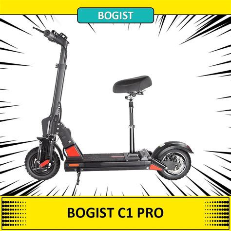 Bogist Trottinette Lectrique Pliante C Pro Pneus De Pouces