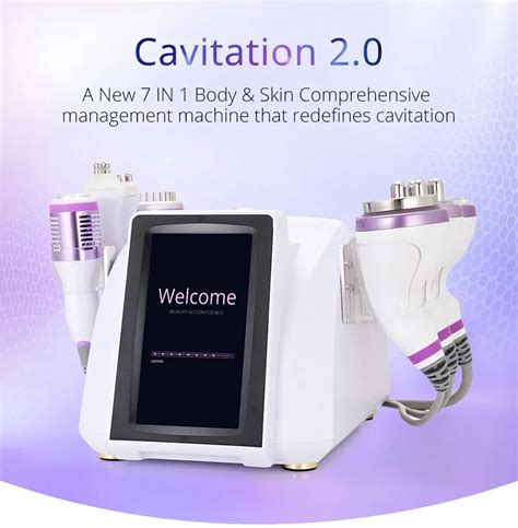 UNOISETION 40K Cavitation Vacuum RF Machine Body Slimming