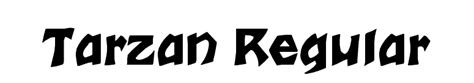 FontsMarket.com - Download Tarzan Regular font for FREE